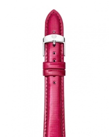 Put on the shades with this watch strap from Michele. Crafted from leather, it's a bright way to put a new-season spin on your favorite timepiece. Put on the shades with this watch strap from Michele. Crafted from leather, it's a bright way to put a new-season spin on your favorite timepiece.