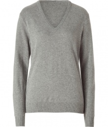 Channel easy elegance in this classic cashmere pullover from Polo Ralph Lauren - V-neck, long sleeves, slim fit - Pair with skinny jeans, slim trousers, or a pencil skirt Channel easy elegance in this classic cashmere pullover from Polo Ralph Lauren - V-neck, long sleeves, slim fit - Pair with skinny jeans, slim trousers, or a pencil skirt