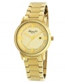 A treasure in plain sight, this luminous watch from Kenneth Cole New York enriches every outfit it touches.