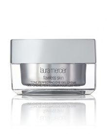 A revolution in skincare, Laura Mercier Tone Perfecting Eye Gel Crème features a lightweight texture to brighten and perfect the eye area.It reduces the appearance of dark circles and puffiness, giving the eye area a visibly brighter, more awakened look. Immediately, skin looks softer, smoother, less lined. Long term, the tone and texture of skin is visibly improved. The modern, lightweight texture quickly absorbs to soothe and provide a surge of moisture. It helps diminish the look of discoloration, sun damage and age spots, while protecting the delicate eye area against environmental stresses.Alcohol-free, fragrance-free. Suitable for contact lens wearers. A revolution in skincare, Laura Mercier Tone Perfecting Eye Gel Crème features a lightweight texture to brighten and perfect the eye area.It reduces the appearance of dark circles and puffiness, giving the eye area a visibly brighter, more awakened look. Immediately, skin looks softer, smoother, less lined. Long term, the tone and texture of skin is visibly improved. The modern, lightweight texture quickly absorbs to soothe and provide a surge of moisture. It helps diminish the look of discoloration, sun damage and age spots, while protecting the delicate eye area against environmental stresses.Alcohol-free, fragrance-free. Suitable for contact lens wearers.