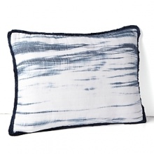 Vera Wang Shibori Decorative Pillow, 15 x 20 Vera Wang Shibori Decorative Pillow, 15 x 20