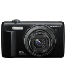 Capture every special moment in perfect clarity with this digital camera from Olympus. Capture every special moment in perfect clarity with this digital camera from Olympus.