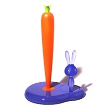 This adorable paper towel holder from Alessi instantly adds a fun look to your kitchen. This adorable paper towel holder from Alessi instantly adds a fun look to your kitchen.