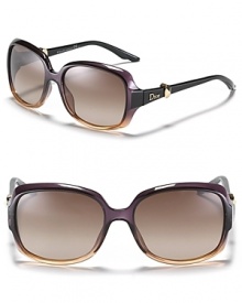 Dior's oversized sunnies exude timeless glamour.