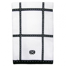 Absorbent 100% cotton towels are at once durable and soft. Treated with an anti-microbial agent that inhibits the growth of odors and mildew, Calphalon's terry towels withstand the test of time.