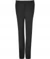 Sleek and sophisticated, Costume Nationals lightweight wool-silk pants lends a contemporary edge to your business wardrobe - Tonal trimmed side and back slit pockets, zip fly, hidden hook closures - Slim tailored fit - Wear with the matching blazer and slick leather lace-ups