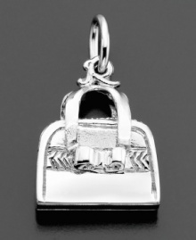 For everything you hold dear: this stylish purse charm by Rembrandt Charms is crafted in sterling silver. Approximate drop: 3/4 inches. For everything you hold dear: this stylish purse charm by Rembrandt Charms is crafted in sterling silver. Approximate drop: 3/4 inches.