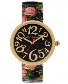 A rose by any other name: This sweet watch from Betsey Johnson is covered with a darling floral print. A rose by any other name: This sweet watch from Betsey Johnson is covered with a darling floral print.