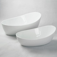 The Nouveau Collection by BIA Cordon Bleu offers square rim plates aptly suited for appetizer, salad and dinner portions. Mix and match the cream-colored porcelain shapes to create unique table settings that are pretty and practical enough for both formal dinners and casual get togethers. Dishwasher and microwave safe. The Nouveau Collection by BIA Cordon Bleu offers square rim plates aptly suited for appetizer, salad and dinner portions. Mix and match the cream-colored porcelain shapes to create unique table settings that are pretty and practical enough for both formal dinners and casual get togethers. Dishwasher and microwave safe.