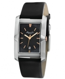 A modern timepiece for the contemporary man from Kenneth Cole New York. A modern timepiece for the contemporary man from Kenneth Cole New York.