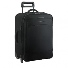 The expandable Briggs & Riley upright rolling luggage is the perfect mid-sized piece of for all your travel needs. Easily pack for one for a week-long vacation to the tropics, or a weekend getaway for two. Zip-around expansion increases packing capacity by 31%. The expandable Briggs & Riley upright rolling luggage is the perfect mid-sized piece of for all your travel needs. Easily pack for one for a week-long vacation to the tropics, or a weekend getaway for two. Zip-around expansion increases packing capacity by 31%.