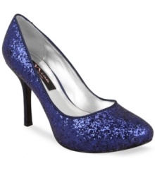 Dress to dazzle. The glittering Zelda evening pumps by Nina add that little something extra that every night out deserves. Dress to dazzle. The glittering Zelda evening pumps by Nina add that little something extra that every night out deserves.