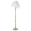 Sleek in style, this swing arm lamp stands perfectly in your living room or den.