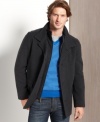 When you're always on the go, this versatile car coat from Nautica is the perfect cool-weather piece.