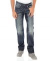 Amp up your denim regimen with these slim-cut jeans by Buffalo David Bitton.