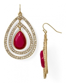 Dress up your days and nights in richly hued, radiant accessories. Earrings by Aqua. Dress up your days and nights in richly hued, radiant accessories. Earrings by Aqua.