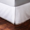 Hudson Park's Italian Percale collection is a simple and elegant cotton percale with double rows of satin stitching.