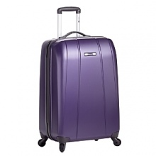 Travel trolley for those on the go. Recessed, One-Button locking handle system with Industrial Aluminum Tubes and molded ergonomic comfort grip handle. Packing compartment in the lid comes with buttoned mesh divider to provide extra space for organizing. Travel trolley for those on the go. Recessed, One-Button locking handle system with Industrial Aluminum Tubes and molded ergonomic comfort grip handle. Packing compartment in the lid comes with buttoned mesh divider to provide extra space for organizing.