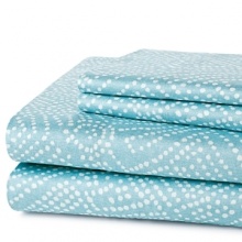 Ethnic cues transform a standard essential into a must-have piece for the bed. The striking dot pattern lends graphic interest when layered with prints. Ethnic cues transform a standard essential into a must-have piece for the bed. The striking dot pattern lends graphic interest when layered with prints.