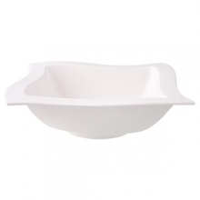 Add a New Wave of vibrance to your table setting with this innovative dinnerware collection. Distinguished by angular shapes in fluid wave designs, pieces work together creating a host of options for imaginative presentation. Microwave and dishwasher safe. Add a New Wave of vibrance to your table setting with this innovative dinnerware collection. Distinguished by angular shapes in fluid wave designs, pieces work together creating a host of options for imaginative presentation. Microwave and dishwasher safe.