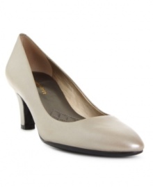The Easy Spirit Quota Pumps define the classic career pump with their versatile profile, comfort sole and wearable heel in a range of finishes that beautifully blend tailoring and durability. The Easy Spirit Quota Pumps define the classic career pump with their versatile profile, comfort sole and wearable heel in a range of finishes that beautifully blend tailoring and durability.
