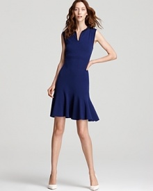 Master ladylike charm in this Elie Tahari dress, boasting a pleated skirt for an effortless hourglass silhouette. Polish off the style with pearls and pumps for retro glamour. Master ladylike charm in this Elie Tahari dress, boasting a pleated skirt for an effortless hourglass silhouette. Polish off the style with pearls and pumps for retro glamour.
