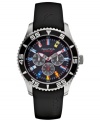 A united nation of flags cover this sporty, multi-functional watch from Nautica.