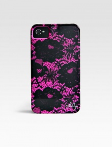 A romantic and feminine print that snaps over your iPhone® for a stylish cover.PVC2¼W X 4½H X ½DImportedPlease note: iPhone® not included. A romantic and feminine print that snaps over your iPhone® for a stylish cover.PVC2¼W X 4½H X ½DImportedPlease note: iPhone® not included.