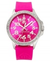 Go bubblegum glam in this fierce Jetsetter watch from Juicy Couture.