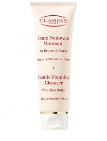 As gentle as cleansing milk and as effective as soap, new Gentle Foaming Cleanser has been created to meet the needs of all skin types. Its lightweight, refreshing lather rinses easily with water and protects skin from the drying effects of hard water. Formulated without soap, for soothing cleansing. Rich in Shea Butter and Pro-Vitamin B5, leaving skin feeling soft and supple. 4.4 oz. As gentle as cleansing milk and as effective as soap, new Gentle Foaming Cleanser has been created to meet the needs of all skin types. Its lightweight, refreshing lather rinses easily with water and protects skin from the drying effects of hard water. Formulated without soap, for soothing cleansing. Rich in Shea Butter and Pro-Vitamin B5, leaving skin feeling soft and supple. 4.4 oz.
