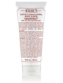 This creamy and highly effective body scrub gently yet effectively exfoliates to remove dead surface skin cells without over-drying. Formulated with gentle, natural exfoliation particles and skin-enriching emollients that help to smooth skin, our unique body scrubber leaves skin silky-soft, refreshed, and primed for moisturization. 6.8 fl. oz. This creamy and highly effective body scrub gently yet effectively exfoliates to remove dead surface skin cells without over-drying. Formulated with gentle, natural exfoliation particles and skin-enriching emollients that help to smooth skin, our unique body scrubber leaves skin silky-soft, refreshed, and primed for moisturization. 6.8 fl. oz.