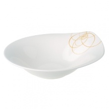 Add a contemporary flair to any table with pieces from Villeroy & Boch Bloom Sun dinnerware collection. Interesting organic shapes designed to compliment the Flow collection. Bloom Sun features a stylized floral motif set against a white background. Add a contemporary flair to any table with pieces from Villeroy & Boch Bloom Sun dinnerware collection. Interesting organic shapes designed to compliment the Flow collection. Bloom Sun features a stylized floral motif set against a white background.