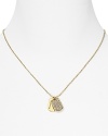 Let MICHAEL Michael Kors pavé dog tags brand an all-American look. This logo engraved design slips over basics and adds a touch of polish.