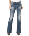 Awesome fading meets the boot cut leg in this pair of denim from Silver Jeans!