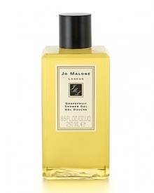 Grapefruit is a lively, uplifting citrus with a spicy heart. Grapefruit and tangerine are combined with vetiver and rosemary to create this outspoken citrus scent. Grapefruit Shower Gel gets skin sparkling clean and leaves just a hint of fragrance. It awakens the senses with a moisturizing lather.