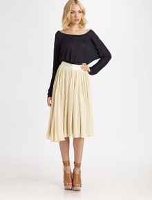 A sexy off-the-shoulder style meets relaxed dolman sleeves for a look that's hard to ignore.BoatneckLong dolman sleevesAbout 27 from shoulder to hem90% modal/10% silkDry cleanImportedModel shown is 5'9½ (176cm) wearing US size 4. A sexy off-the-shoulder style meets relaxed dolman sleeves for a look that's hard to ignore.BoatneckLong dolman sleevesAbout 27 from shoulder to hem90% modal/10% silkDry cleanImportedModel shown is 5'9½ (176cm) wearing US size 4.
