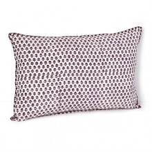 Add a splash of color to your bedding with this hand-printed floral decorative pillow from JR by John Robshaw. Add a splash of color to your bedding with this hand-printed floral decorative pillow from JR by John Robshaw.