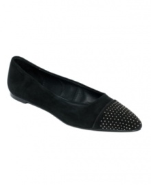 Get a fresh point of view this season. Kelsi Dagger's Berti flats feature an on-trend pointy toe silhouette and embellishment details. Get a fresh point of view this season. Kelsi Dagger's Berti flats feature an on-trend pointy toe silhouette and embellishment details.