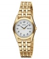 Seiko combines a stunning round shape with golden shine to reinvent a classic style.