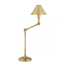 Elevate your space with the simple elegance of this Ralph Lauren table lamp, boasting a sleek, classic style and a luminous brass shade. Elevate your space with the simple elegance of this Ralph Lauren table lamp, boasting a sleek, classic style and a luminous brass shade.
