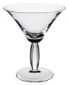 Bring contemporary refreshment to casual country tables with the New Cottage martini glass. The ridged stem separates a smooth bowl and base for a uniquely balanced look.