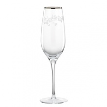 Delicately-etched leaves dance across these elegant crystal flutes lending timeless allure to celebrations and fine dining occasions. Delicately-etched leaves dance across these elegant crystal flutes lending timeless allure to celebrations and fine dining occasions.