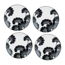 kate spade new york Japanese Floral Tidbit Plates, Set of 4 kate spade new york Japanese Floral Tidbit Plates, Set of 4