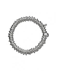The Sweetie is a tactile and fun alternative to the charm bracelet with an expandable diameter to fit most sizes. The Sweetie is a tactile and fun alternative to the charm bracelet with an expandable diameter to fit most sizes.