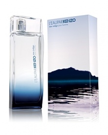 Halfway between blue and purple, there is a singular color: indigo. When night falls, it lingers for a moment on the surface of the water and gives it a vibrant hue, made of dense and sensual scents. L'Eau par Kenzo Eau Indigo Pour Homme is a fresh woody fragrance: an explosive zesty facet with ginger and coriander notes, contrasted by sensual vetiver and cedarwood notes. Halfway between blue and purple, there is a singular color: indigo. When night falls, it lingers for a moment on the surface of the water and gives it a vibrant hue, made of dense and sensual scents. L'Eau par Kenzo Eau Indigo Pour Homme is a fresh woody fragrance: an explosive zesty facet with ginger and coriander notes, contrasted by sensual vetiver and cedarwood notes.