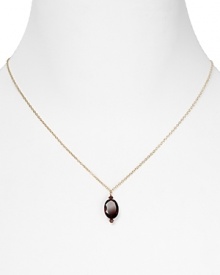 A play on positive and negative space, Margo Morrison's faceted pendant is a striking showpiece. This garnet gleams under a blouse or over a little black dress. A play on positive and negative space, Margo Morrison's faceted pendant is a striking showpiece. This garnet gleams under a blouse or over a little black dress.