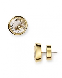 MICHAEL Michael Kors' sparkly gold studs are a versatile daytime detail. Put these faceted jewels into your weekly rotation and wear them to dress up daytime denim or finish an understated cocktail look. MICHAEL Michael Kors' sparkly gold studs are a versatile daytime detail. Put these faceted jewels into your weekly rotation and wear them to dress up daytime denim or finish an understated cocktail look.