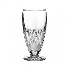 A tapered silhouette and elongated stem modernize this opulent Waterford iced beverage glass. Signature crystal cuts radiate light beautifully for an elegant addition to fine dining occasions. A tapered silhouette and elongated stem modernize this opulent Waterford iced beverage glass. Signature crystal cuts radiate light beautifully for an elegant addition to fine dining occasions.