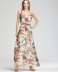 Alice + Olivia Dress - Perdita Embellished Maxi Alice + Olivia Dress - Perdita Embellished Maxi