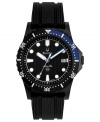 As dark as the deepest parts of the sea, this Marine Star watch from Bulova captures attention at any depth.
